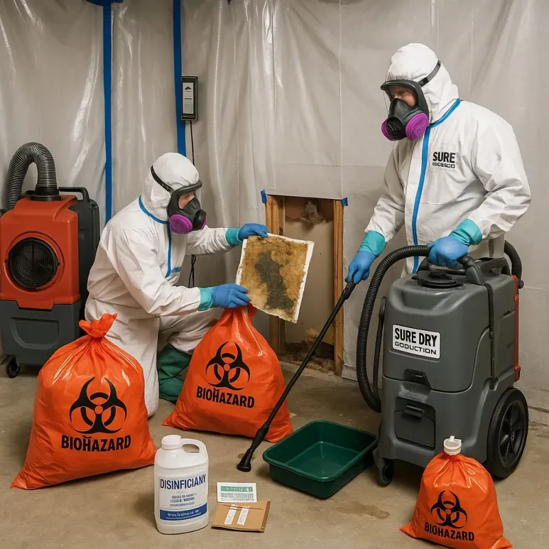 Contaminated Water Handling Protocols process in Ossian, IN