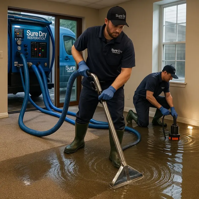Water Extraction and Removal process in Ossian, IN